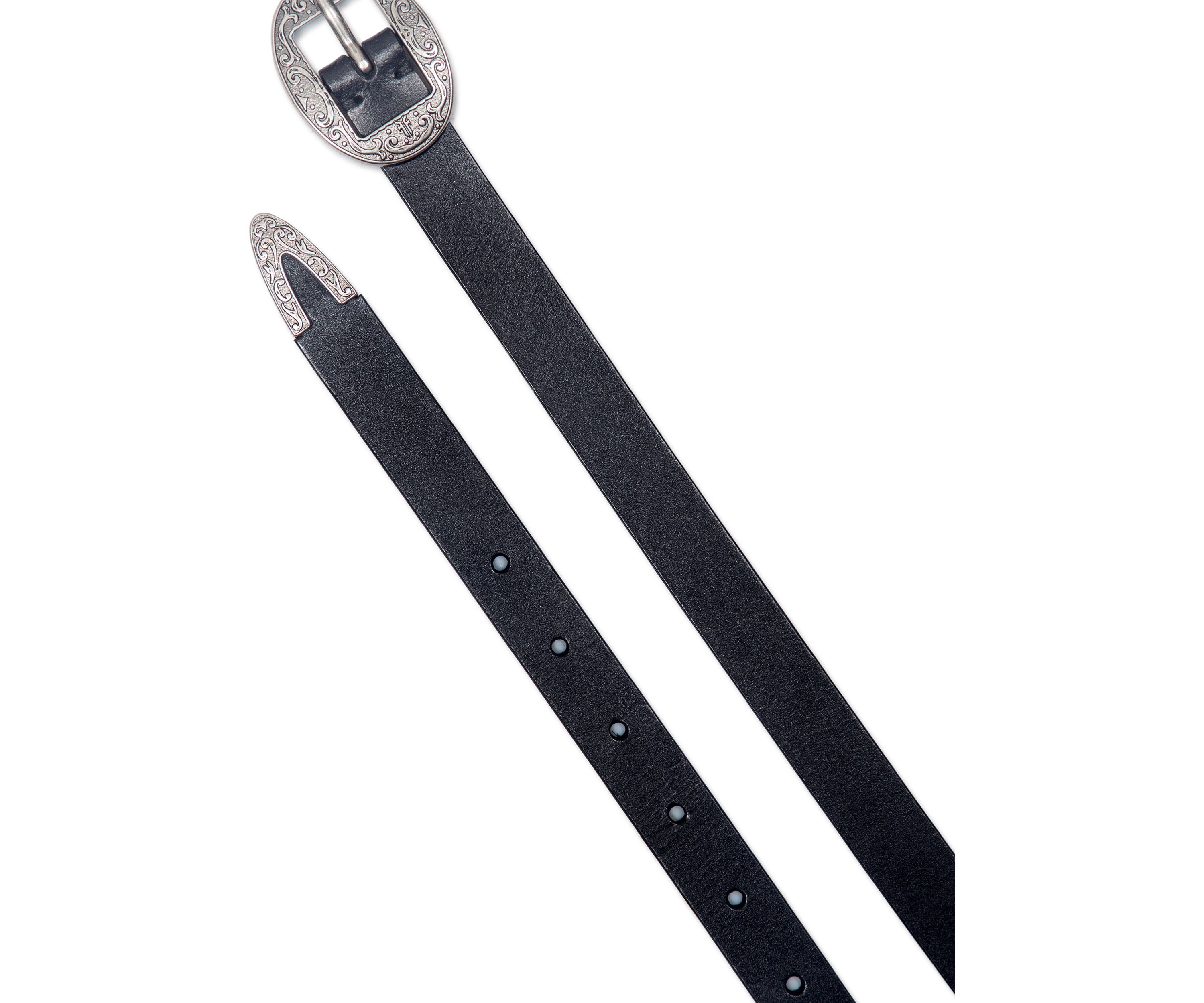 21 Millimeter Logo Western Center Bar Belt