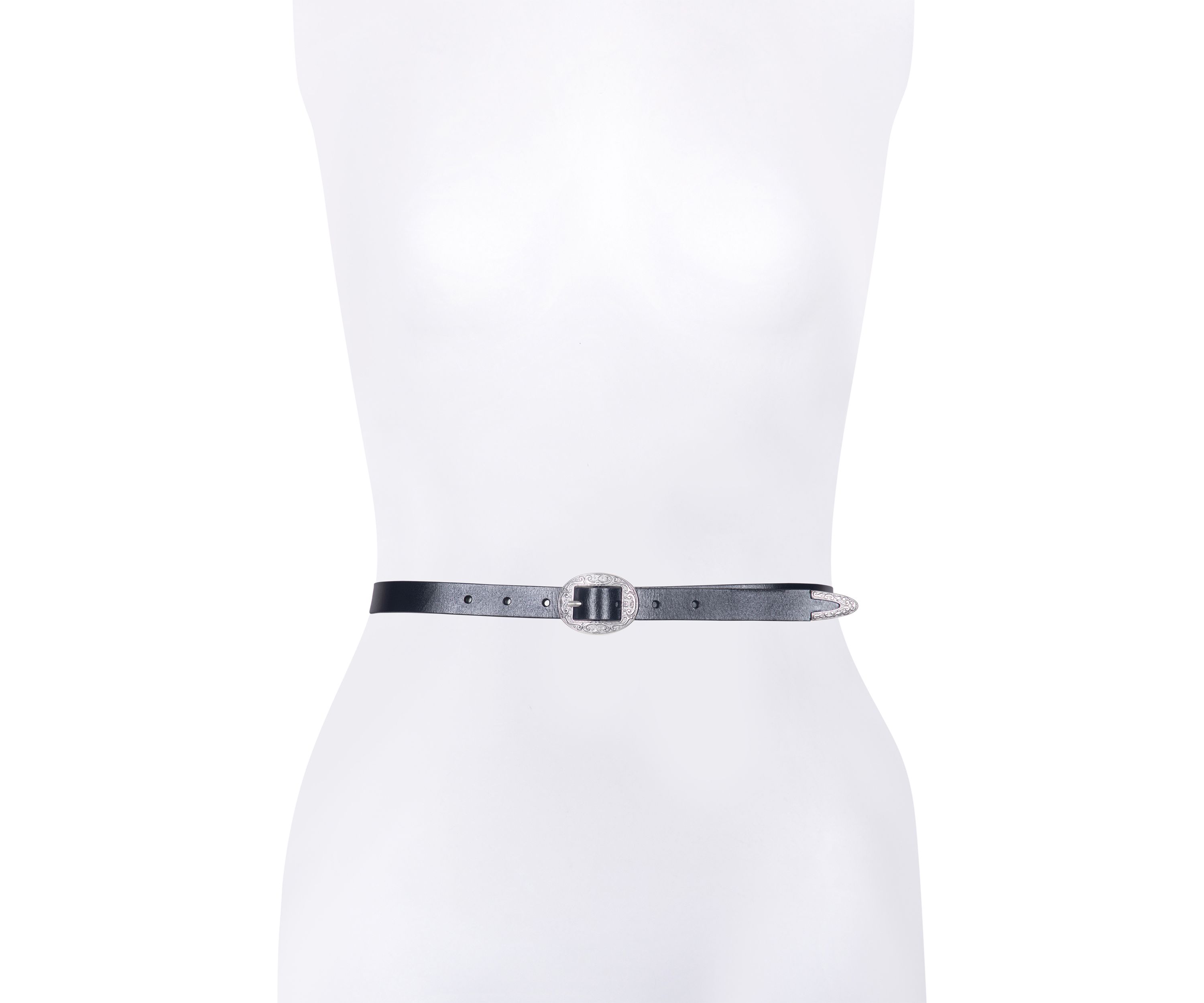 21 Millimeter Logo Western Center Bar Belt
