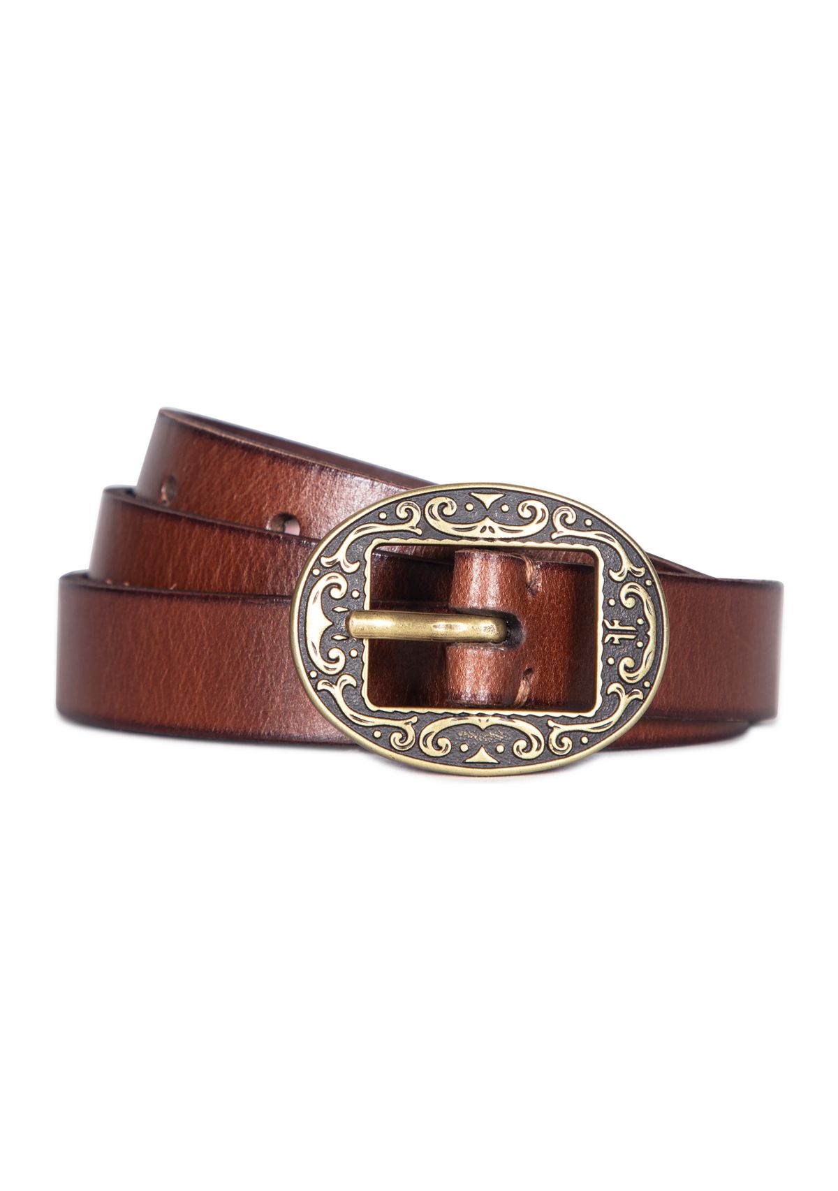 21 Millimeter Logo Western Center Bar Belt