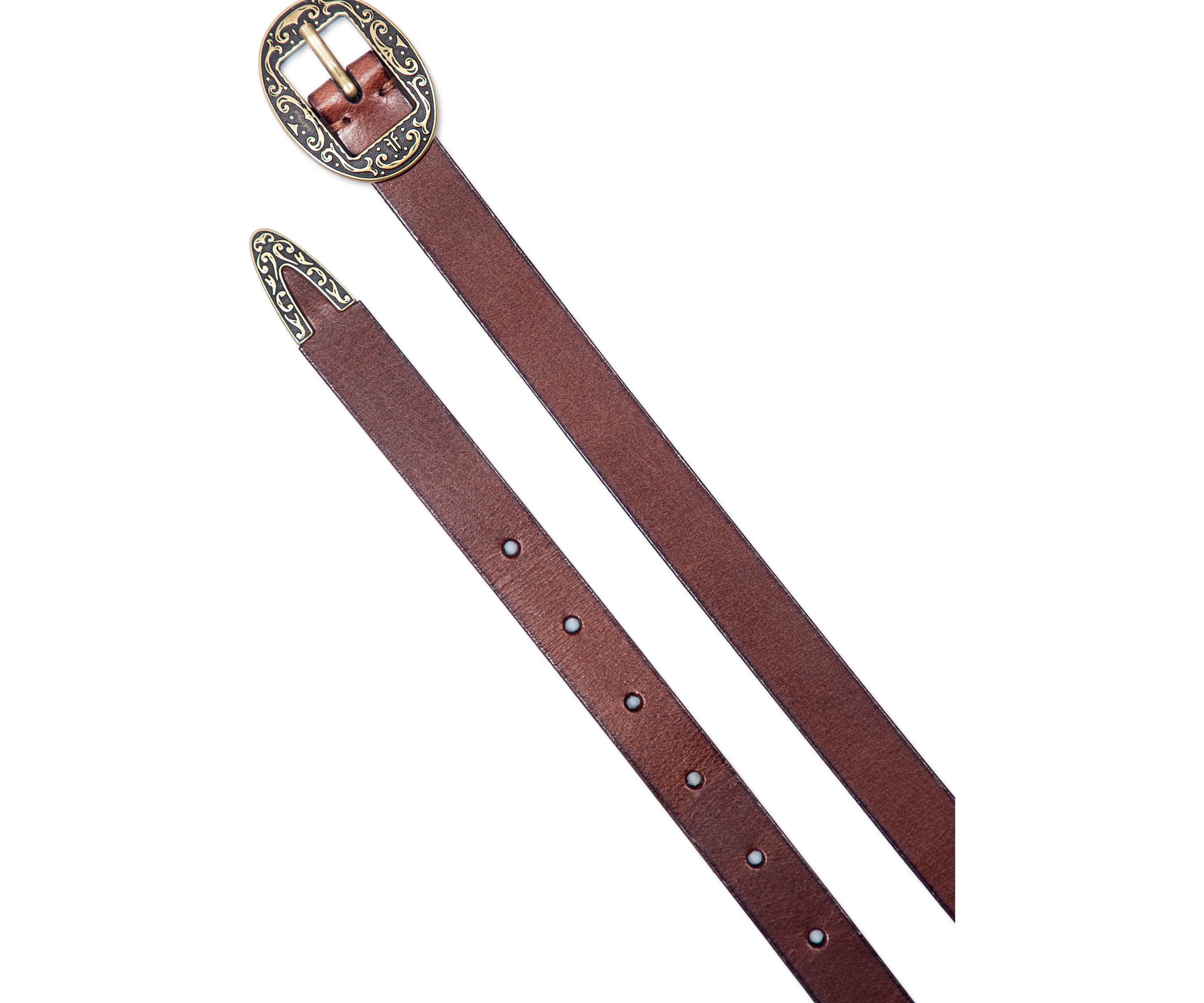 21 Millimeter Logo Western Center Bar Belt