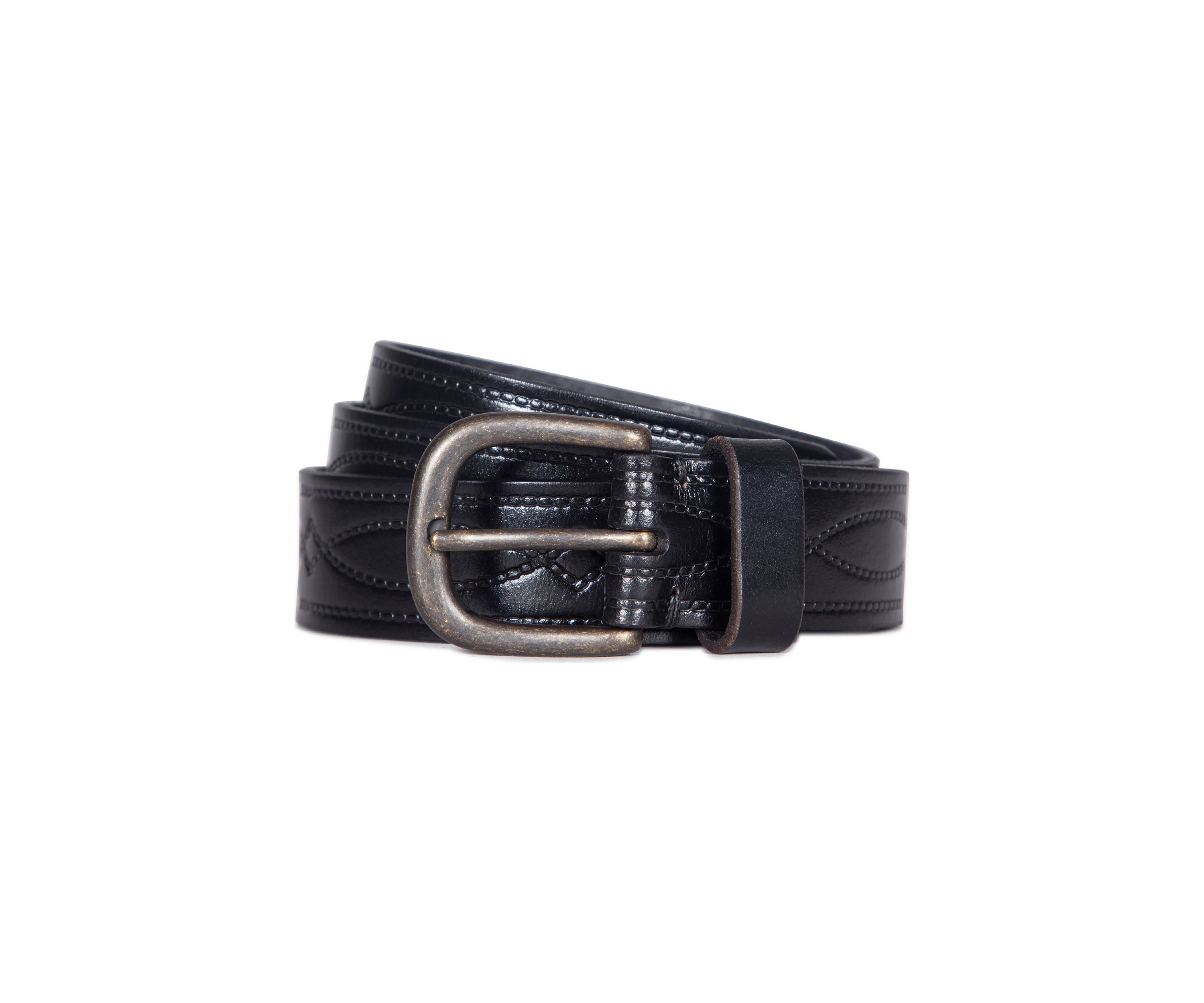 30 Millimeter Belt with Western Embossing