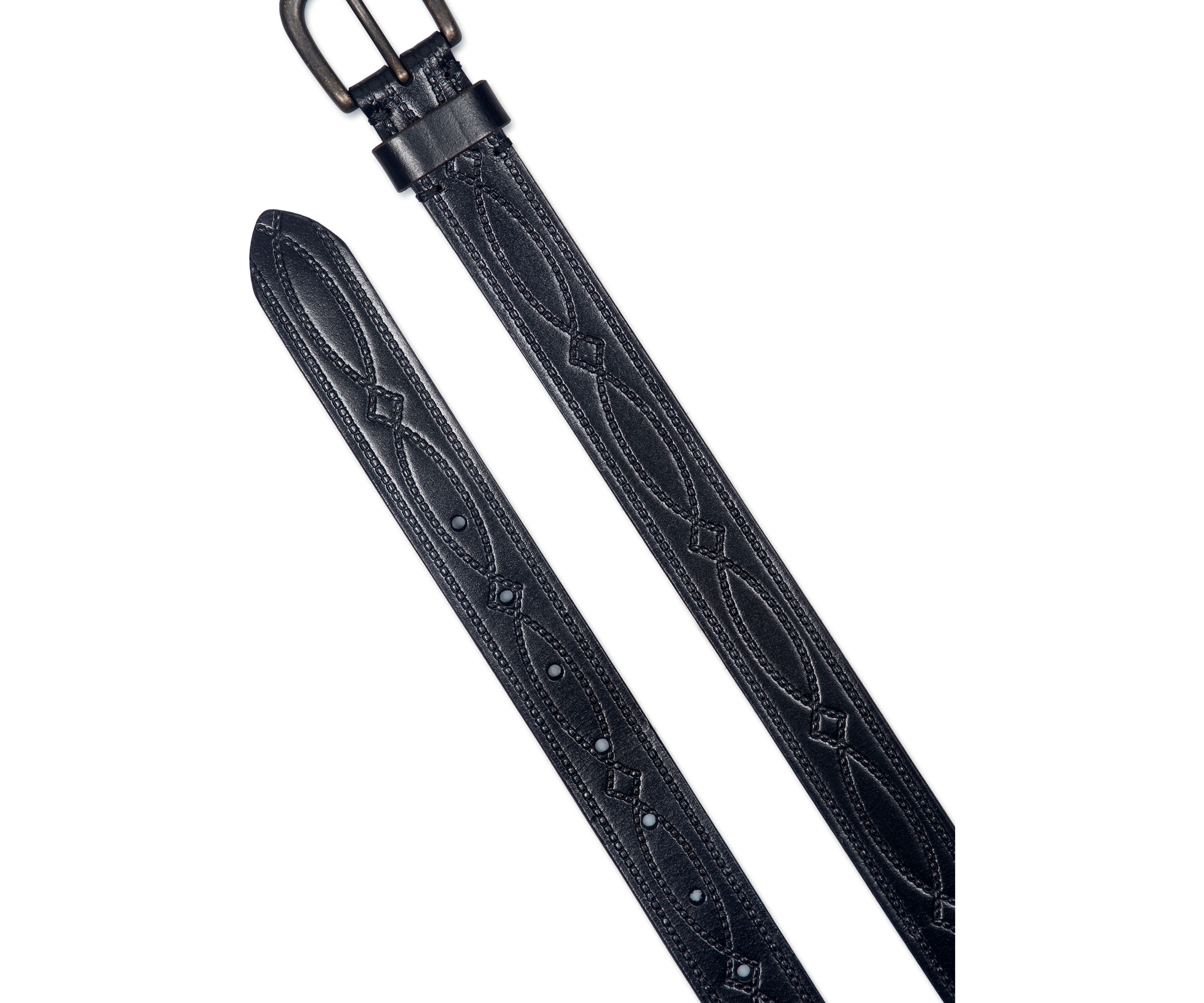 30 Millimeter Belt with Western Embossing