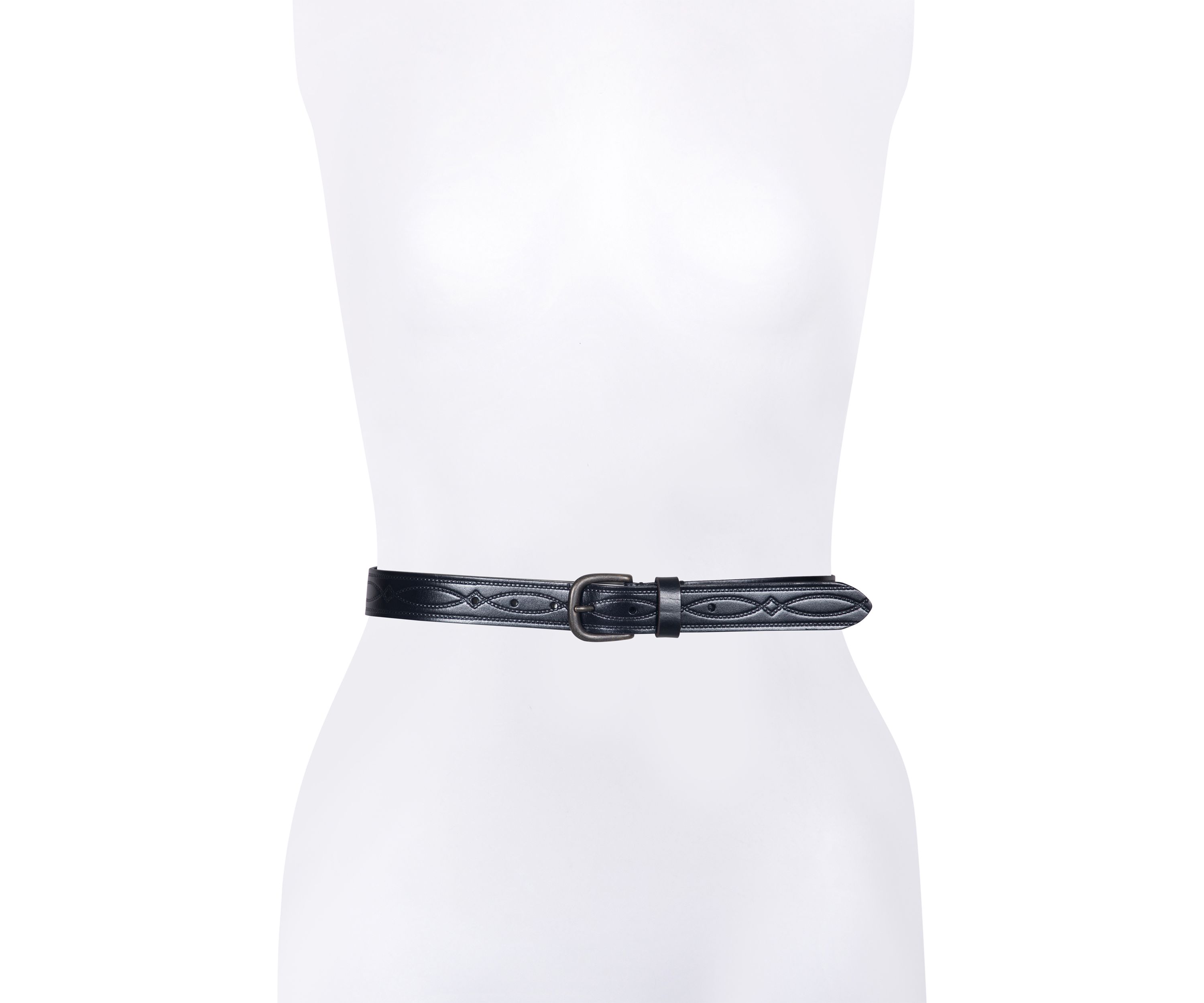30 Millimeter Belt with Western Embossing