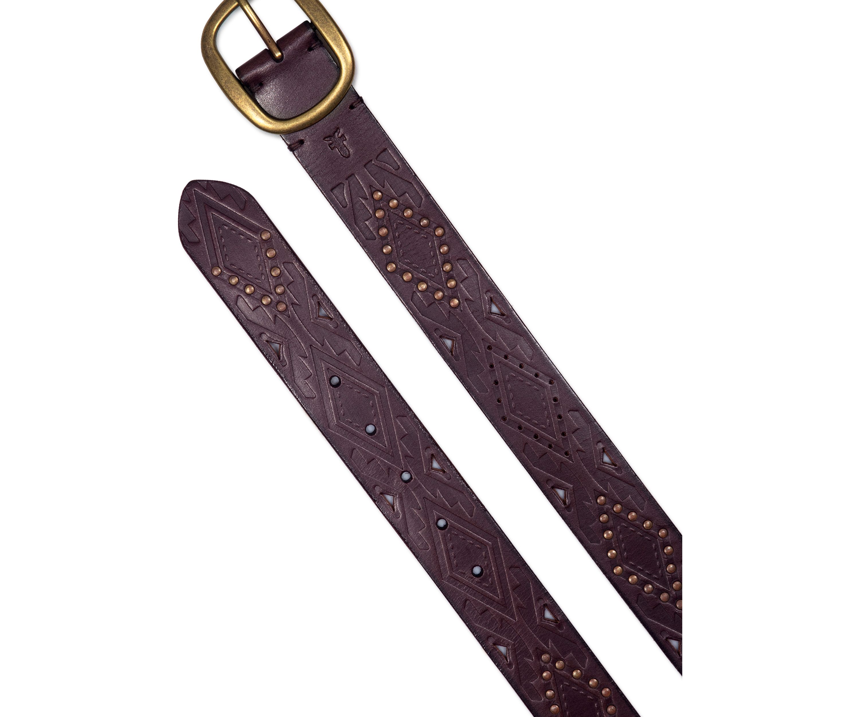 38 Millimeter Belt with Southwestern Embossing