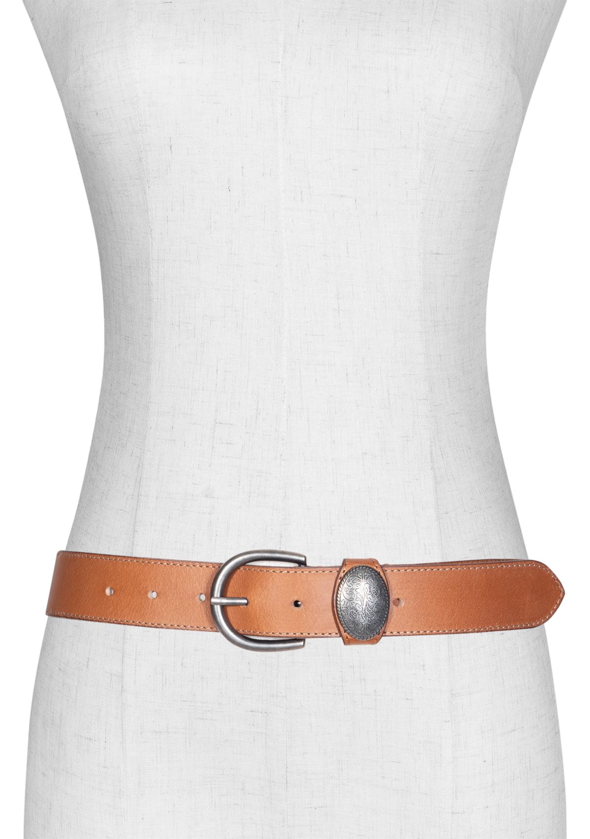 35 Millimeter Belt with Concho on Loop