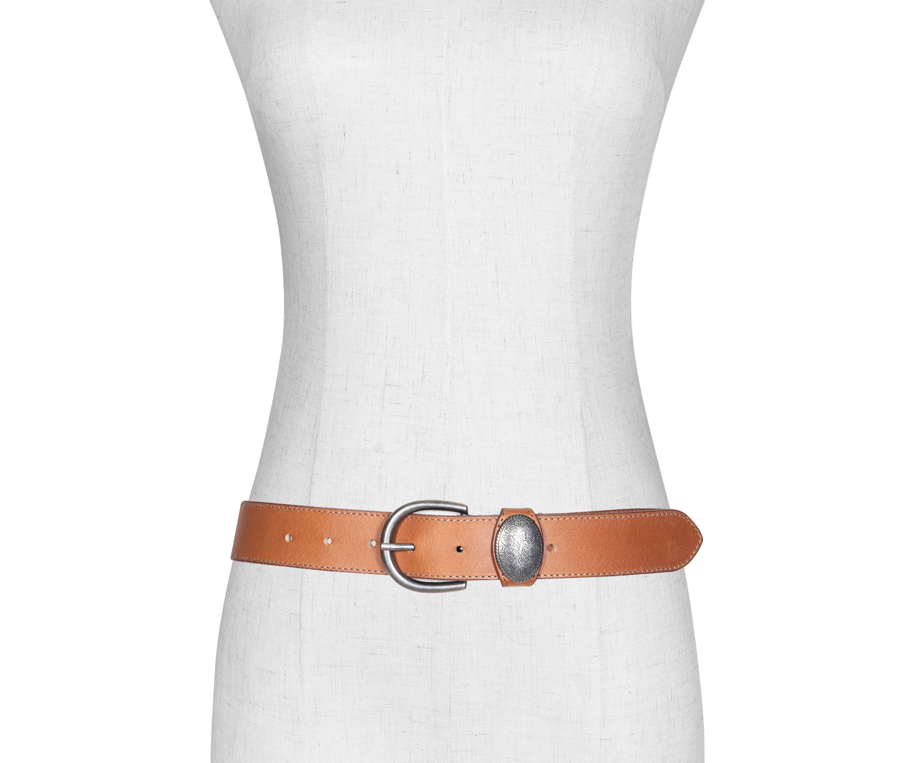 35 Millimeter Belt with Concho on Loop