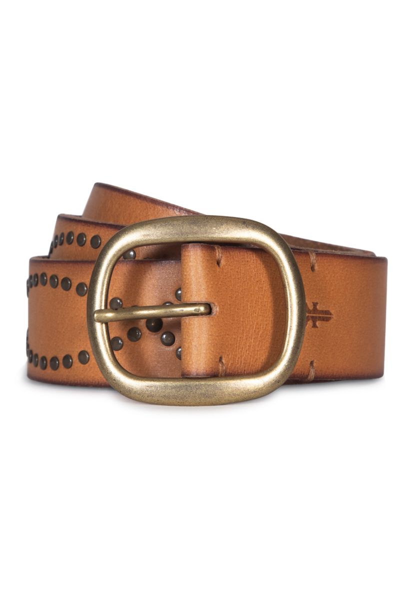 Frye 38 MM Heritage Stud Belt | Belk display picture 1