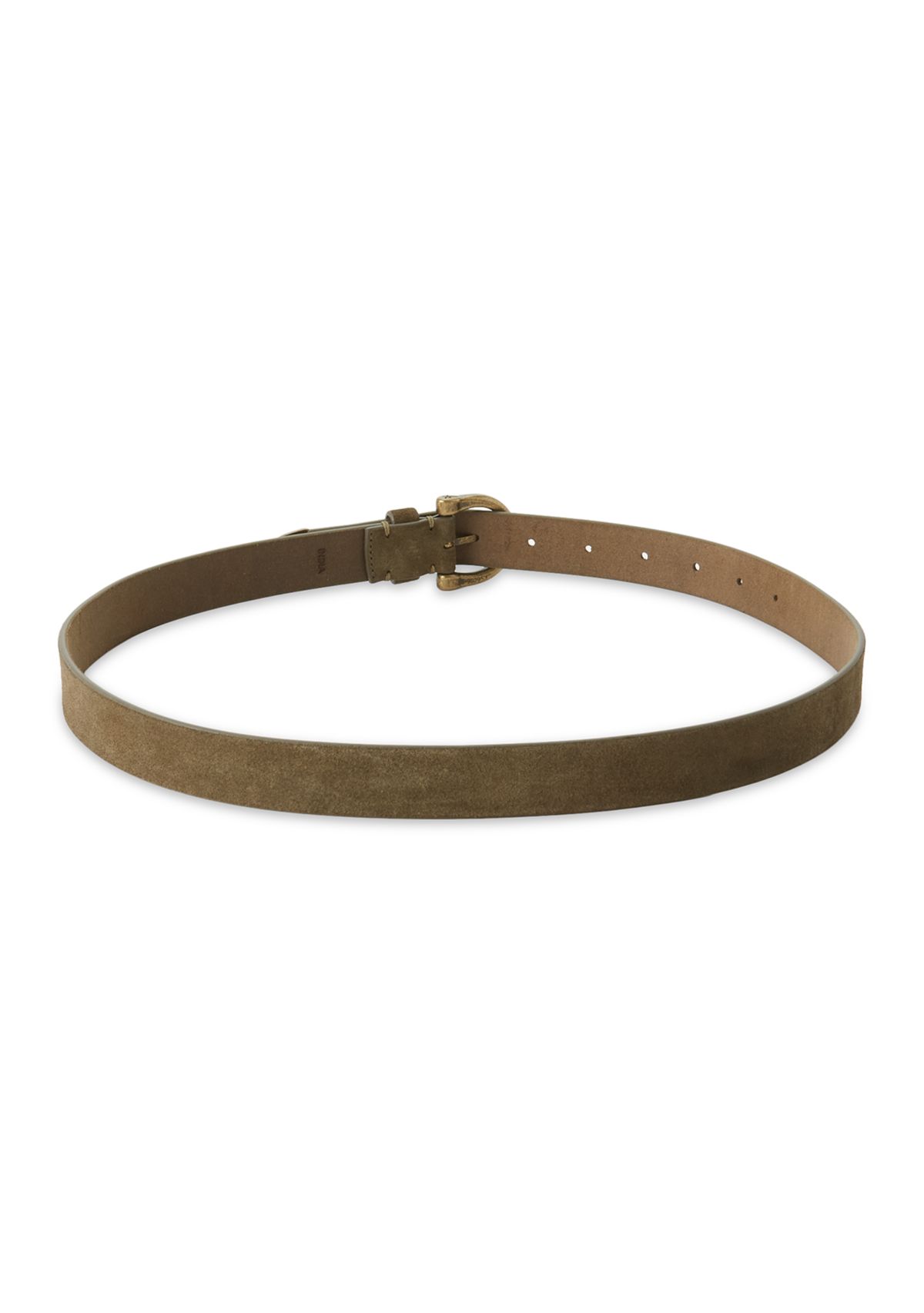 25mm Suede Horseshoe Buckle Belt