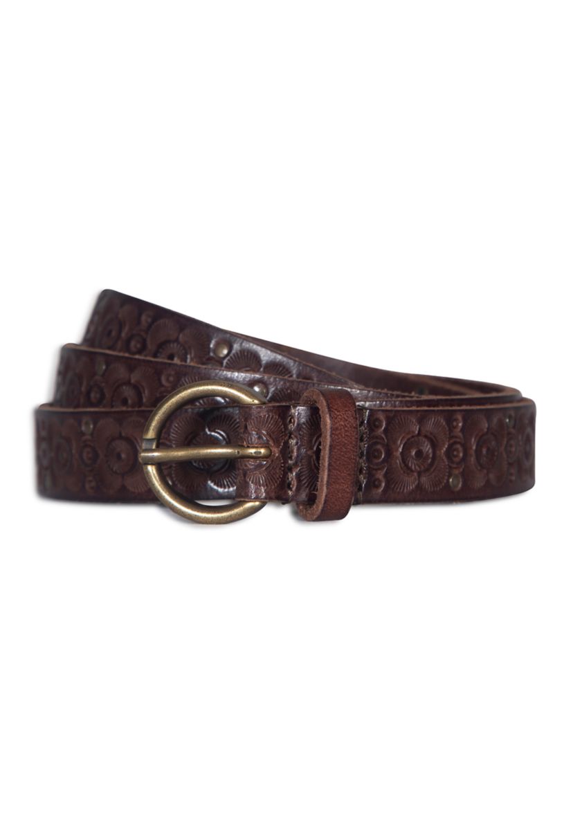 Frye 20mm Tooling Stud Belt | Belk display picture 1