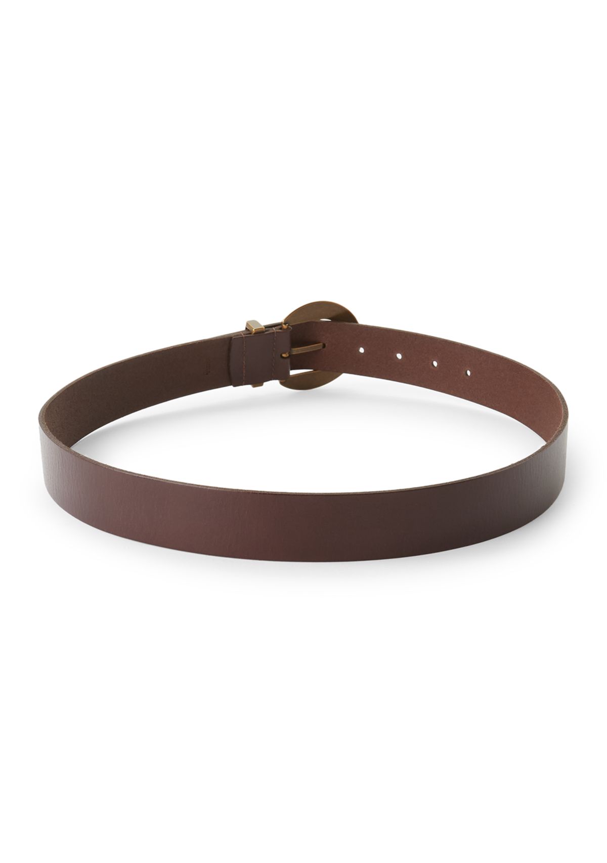 35mm Engraved Buckle Belt