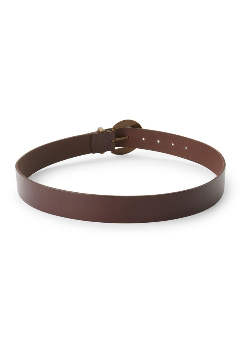 35mm Engraved Buckle Belt