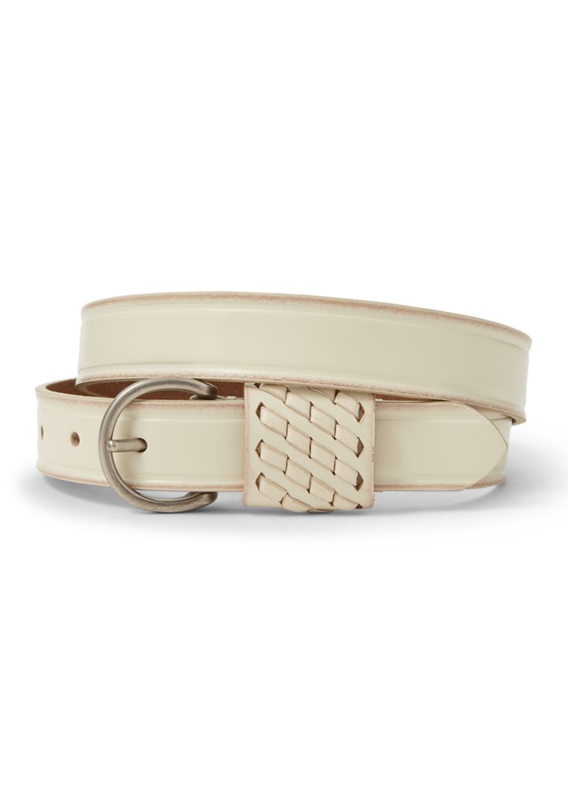 Frye Women\'s 25mm Leather Belt Light Bronze 25mm Belt | The Frye Company main image 4