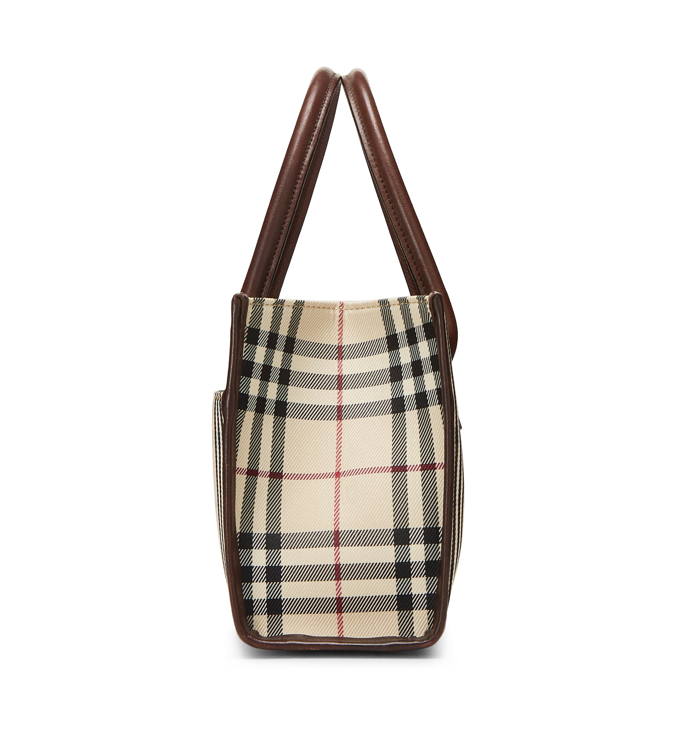 Burberry Brown Nylon Handbag Long - FINAL SALE, NO RETURNS