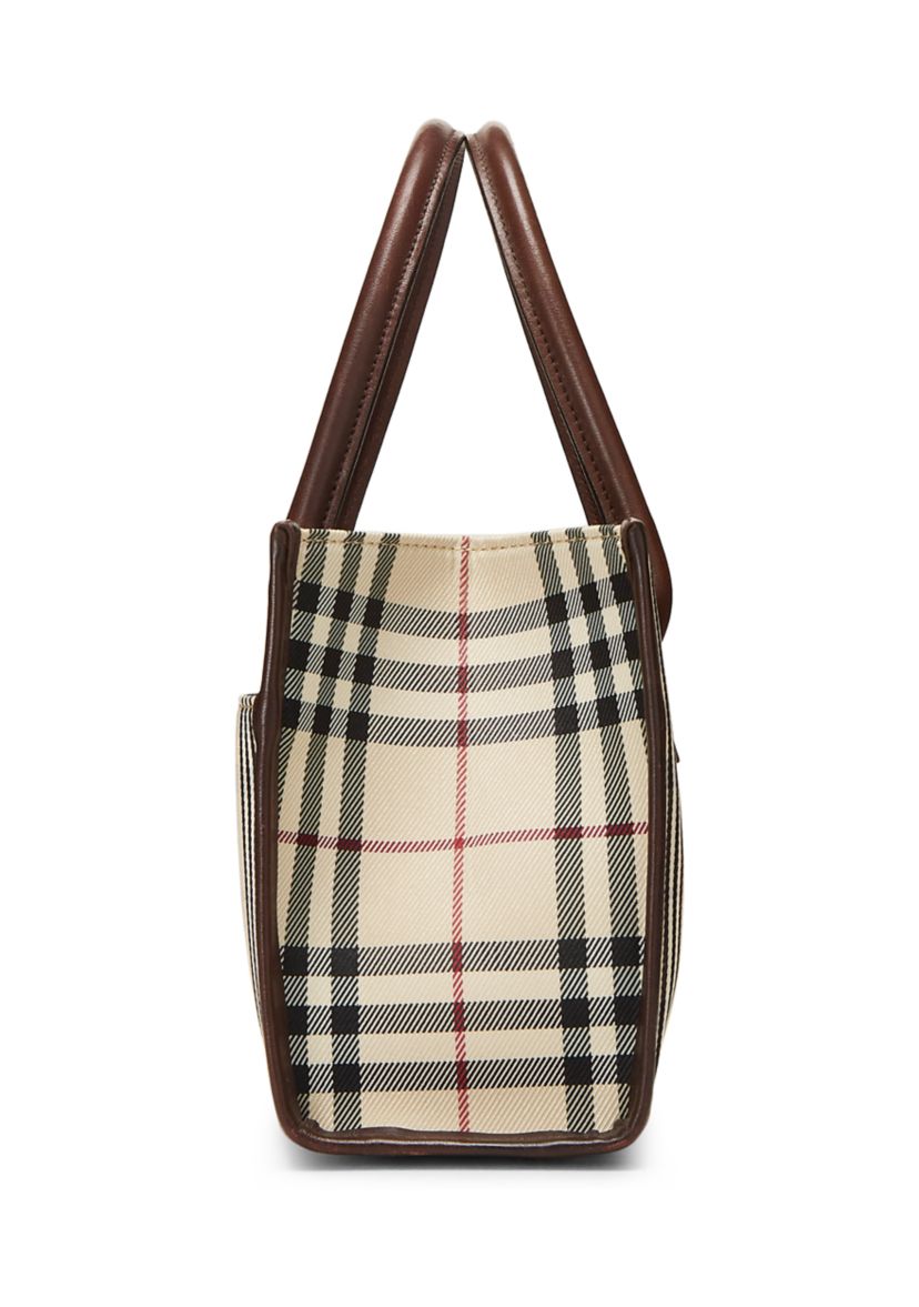 Burberry Brown Nylon Handbag Long - FINAL SALE, NO RETURNS