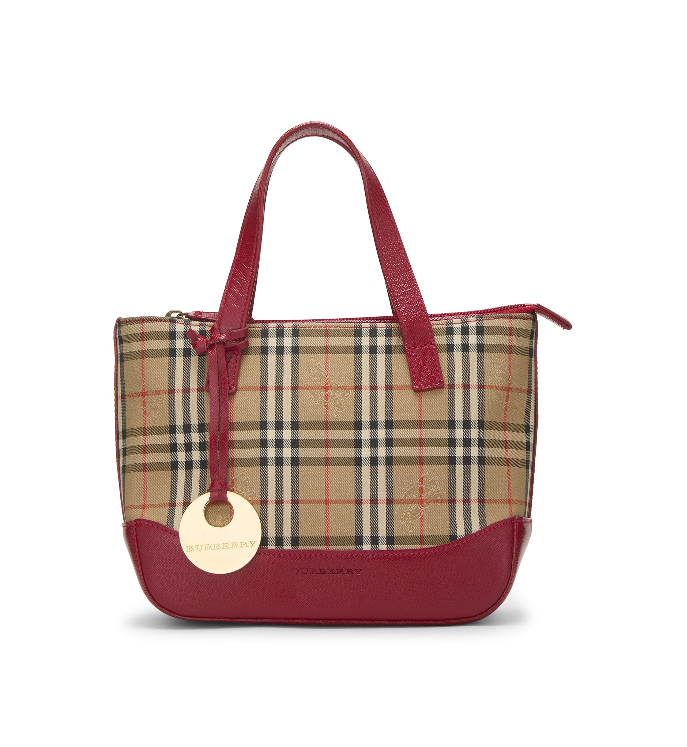 Red Vintage Burberry Bags | Belk