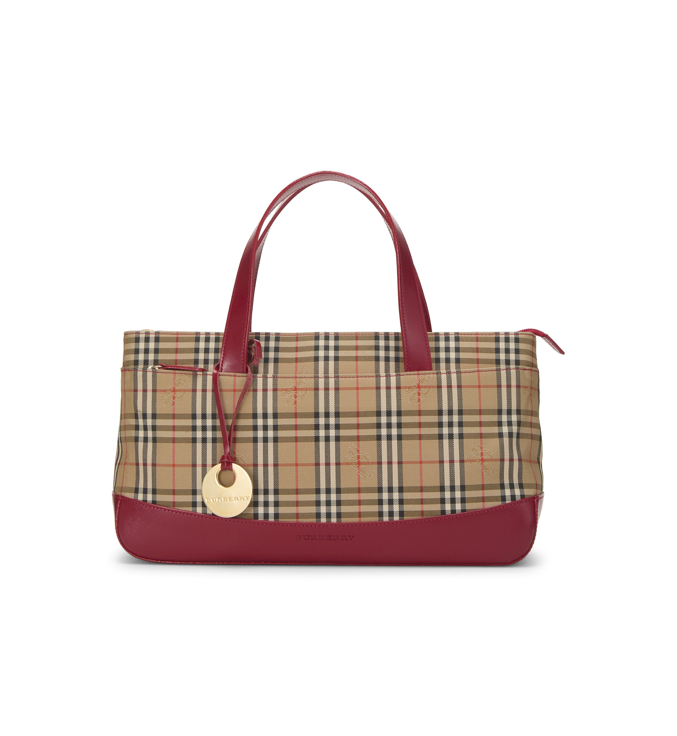 Red Vintage Burberry Bags | Belk