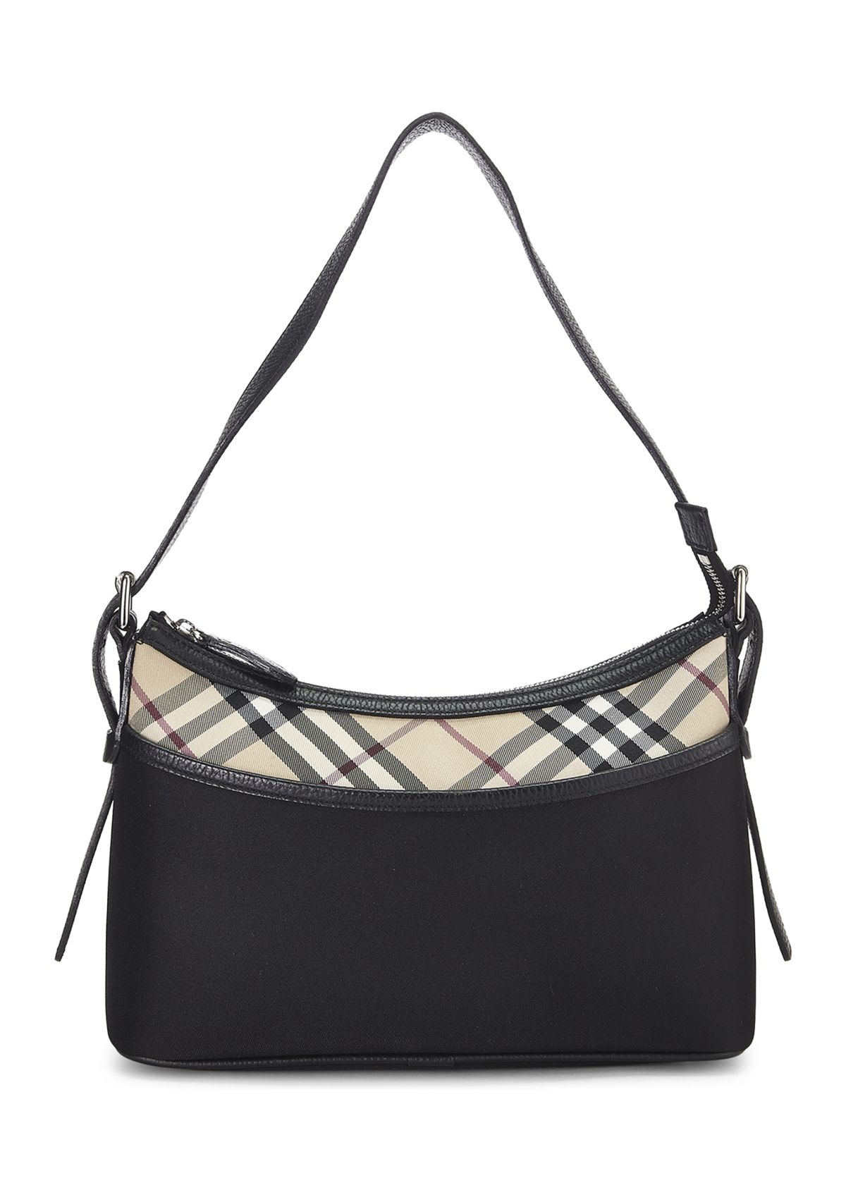Burberry Black Nylon Satchel Shoulder Bag - FINAL SALE, NO RETURNS