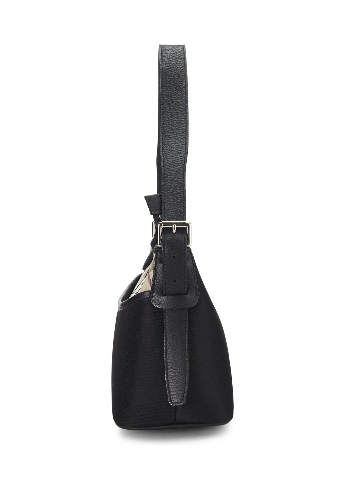 Burberry Black Nylon Satchel Shoulder Bag - FINAL SALE, NO RETURNS