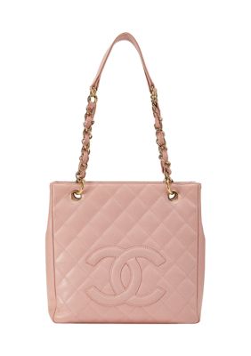 What Goes Around Comes Around Chanel Pink Caviar Petite Shopping Tote -  FINAL SALE, NO RETURNS | belk