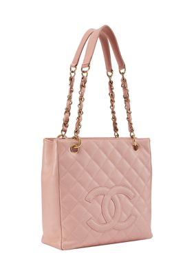 What Goes Around Comes Around Chanel Pink Caviar Petite Shopping Tote -  FINAL SALE, NO RETURNS | belk