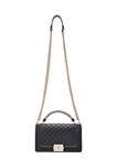 Chanel Black Lambskin Boy Bag with Handle - FINAL SALE, NO RETURNS