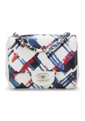 What Goes Around Comes Around Chanel Multicolor Calfskin Airline Square Flap Mini - FINAL SALE, NO RETURNS