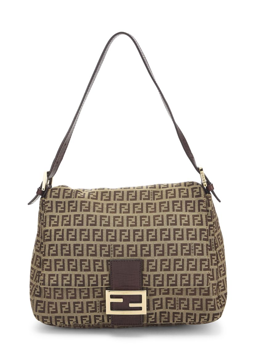 Fendi Brown Zucchino Mamma - FINAL SALE, NO RETURNS