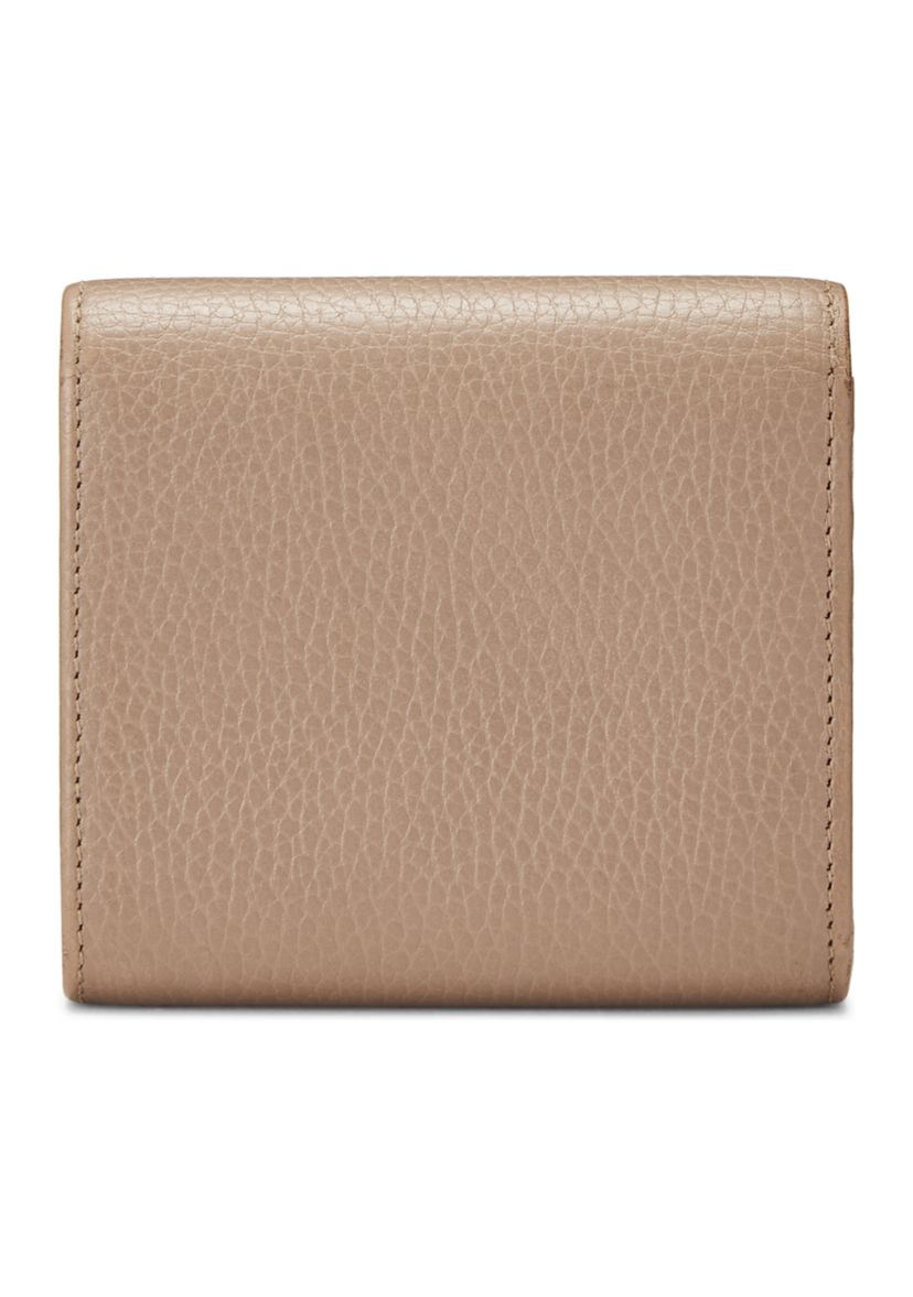 Gucci Pink Leather GG Marmont Compact Wallet - FINAL SALE, NO RETURNS