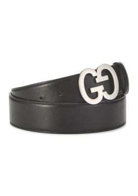 What Goes Around Comes Around Women's Gucci Interlocking GG Belt - FINAL SALE, NO RETURNS, Black