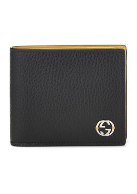 What Goes Around Comes Around Gucci Black Leather Bifold Wallet - FINAL ...