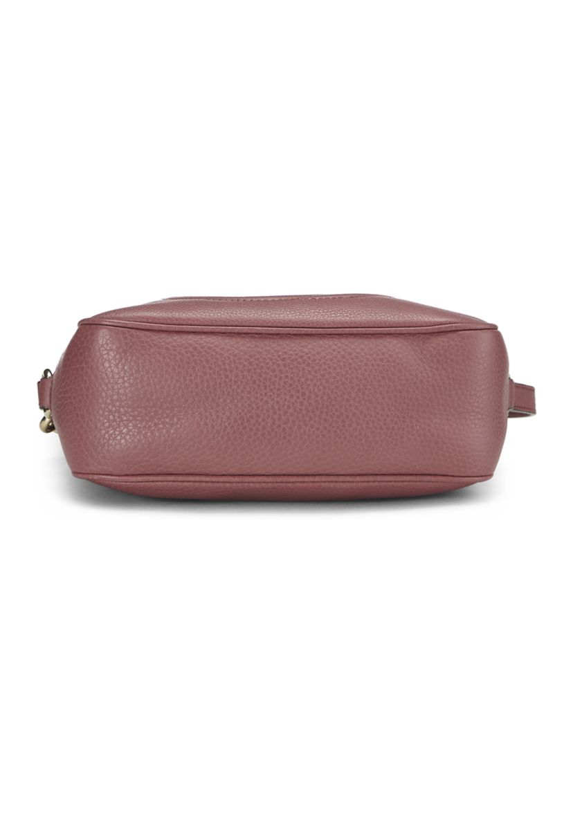 Gucci Pink Leather Soho Disco Bag - FINAL SALE, NO RETURNS