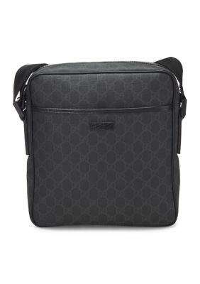 What Goes Around Comes Around Gucci Black Coated Canvas Vertical Camera Bag - FINAL SALE, NO RETURNS