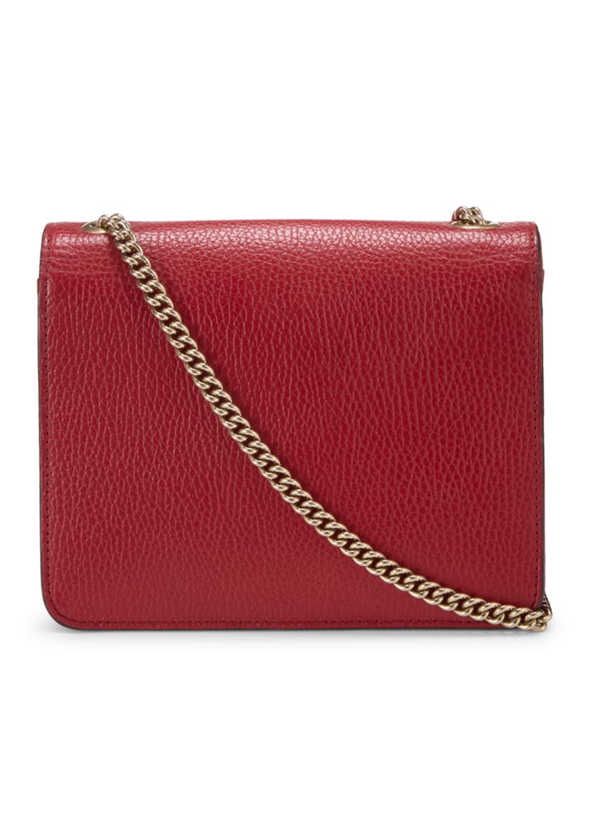 What Goes Around Comes Around Gucci Red Leather Interlocking