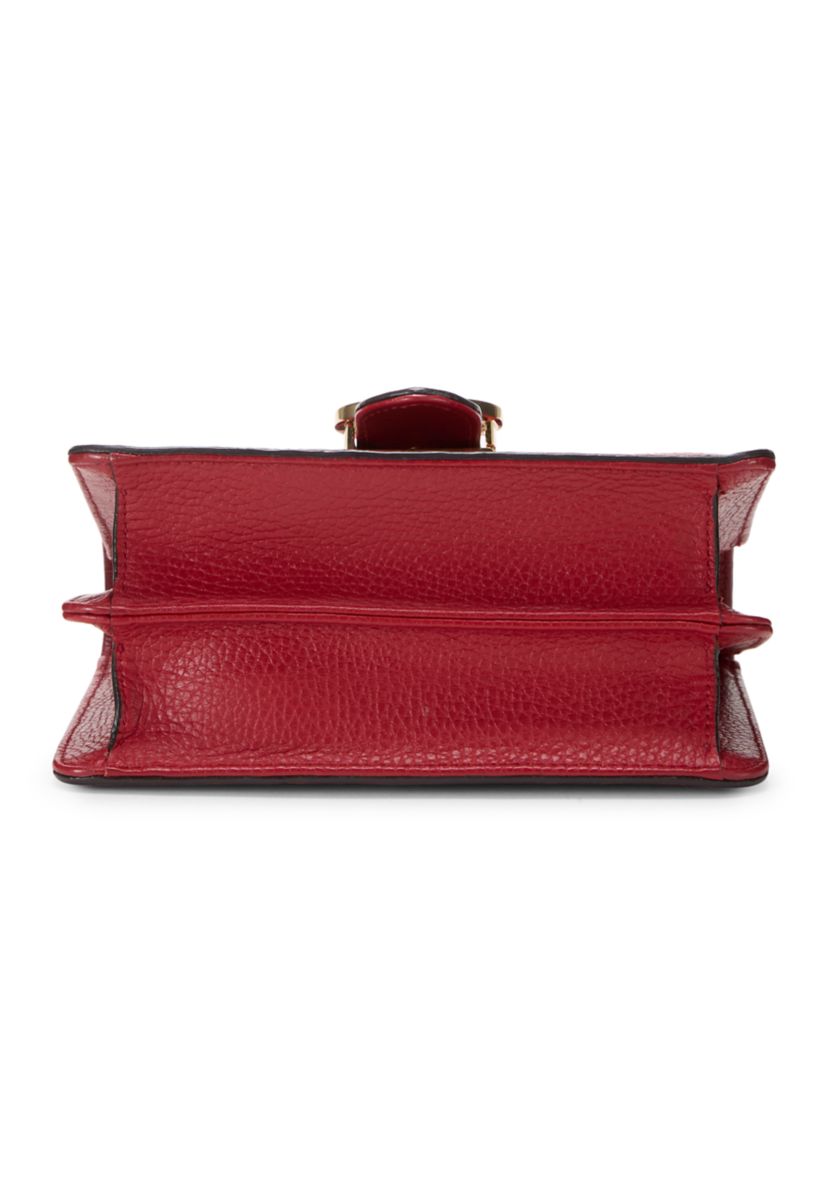What Goes Around Comes Around Gucci Red Leather Interlocking