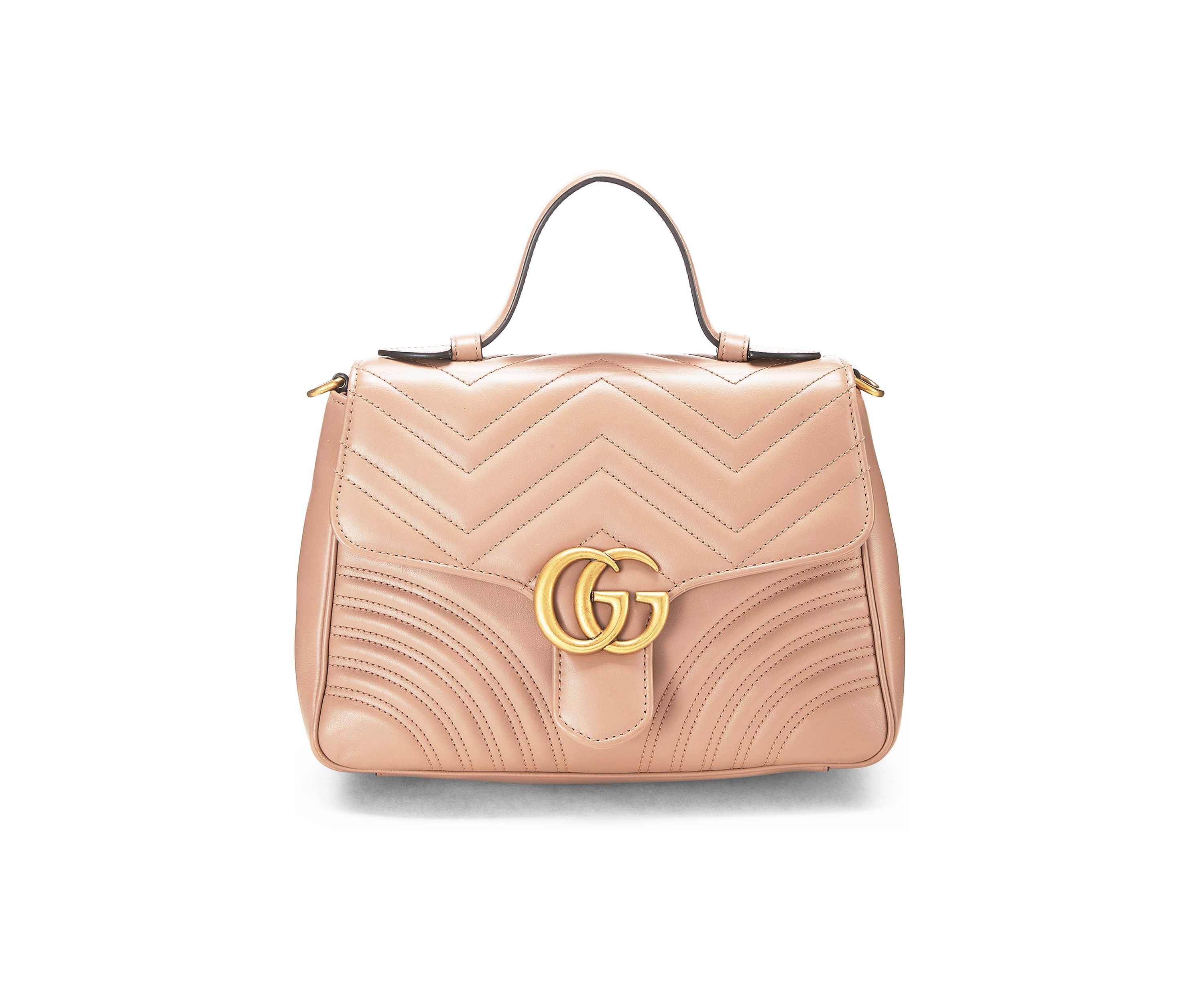 Gucci Beige Leather Shoulder Bag - FINAL SALE, NO RETURNS
