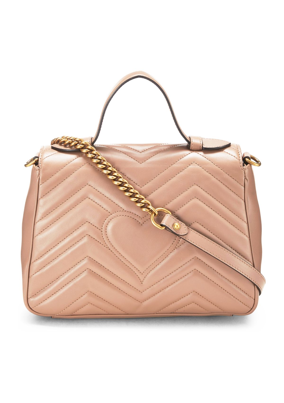 Gucci Beige Leather Shoulder Bag - FINAL SALE, NO RETURNS
