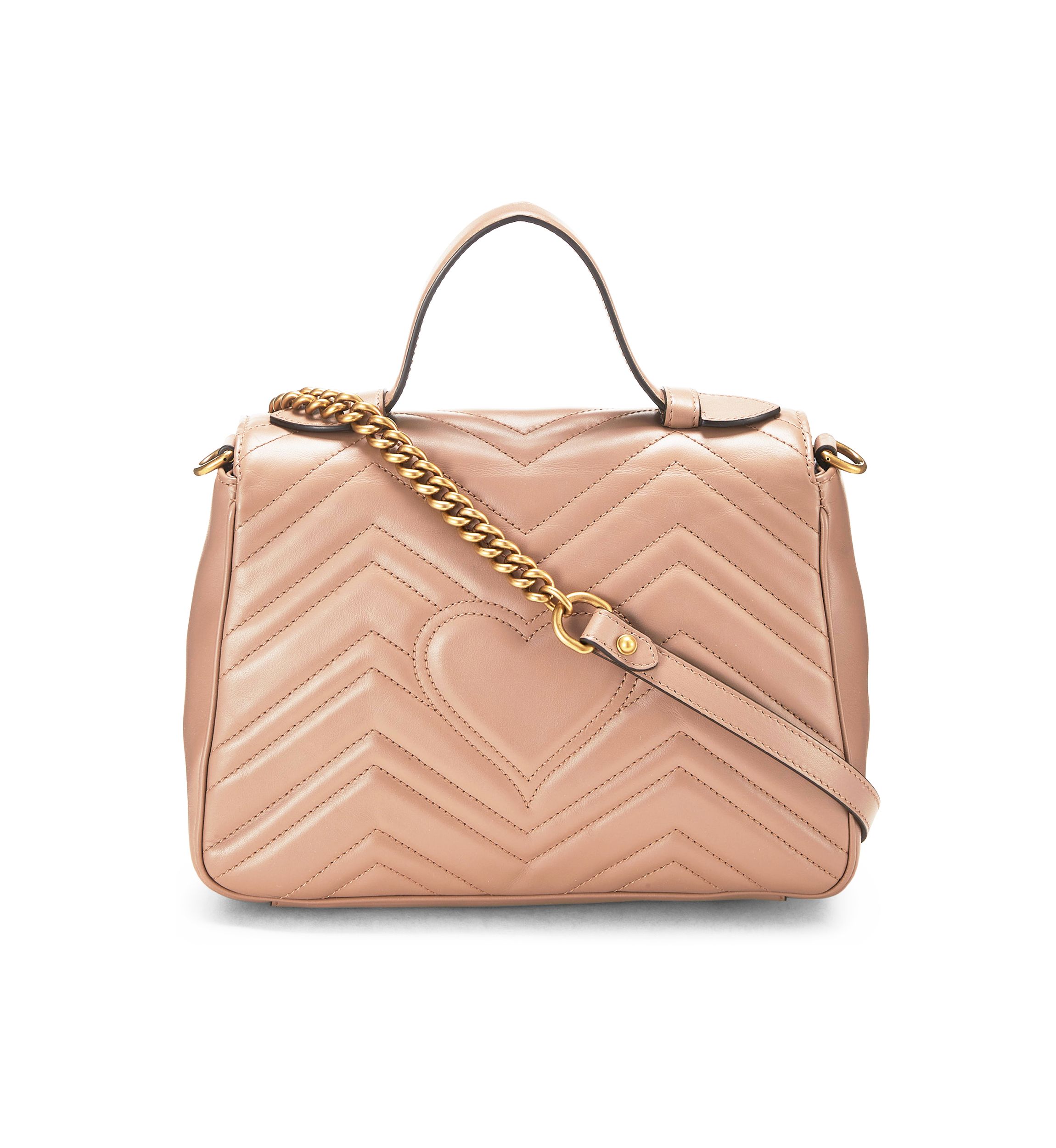Gucci Beige Leather Shoulder Bag - FINAL SALE, NO RETURNS