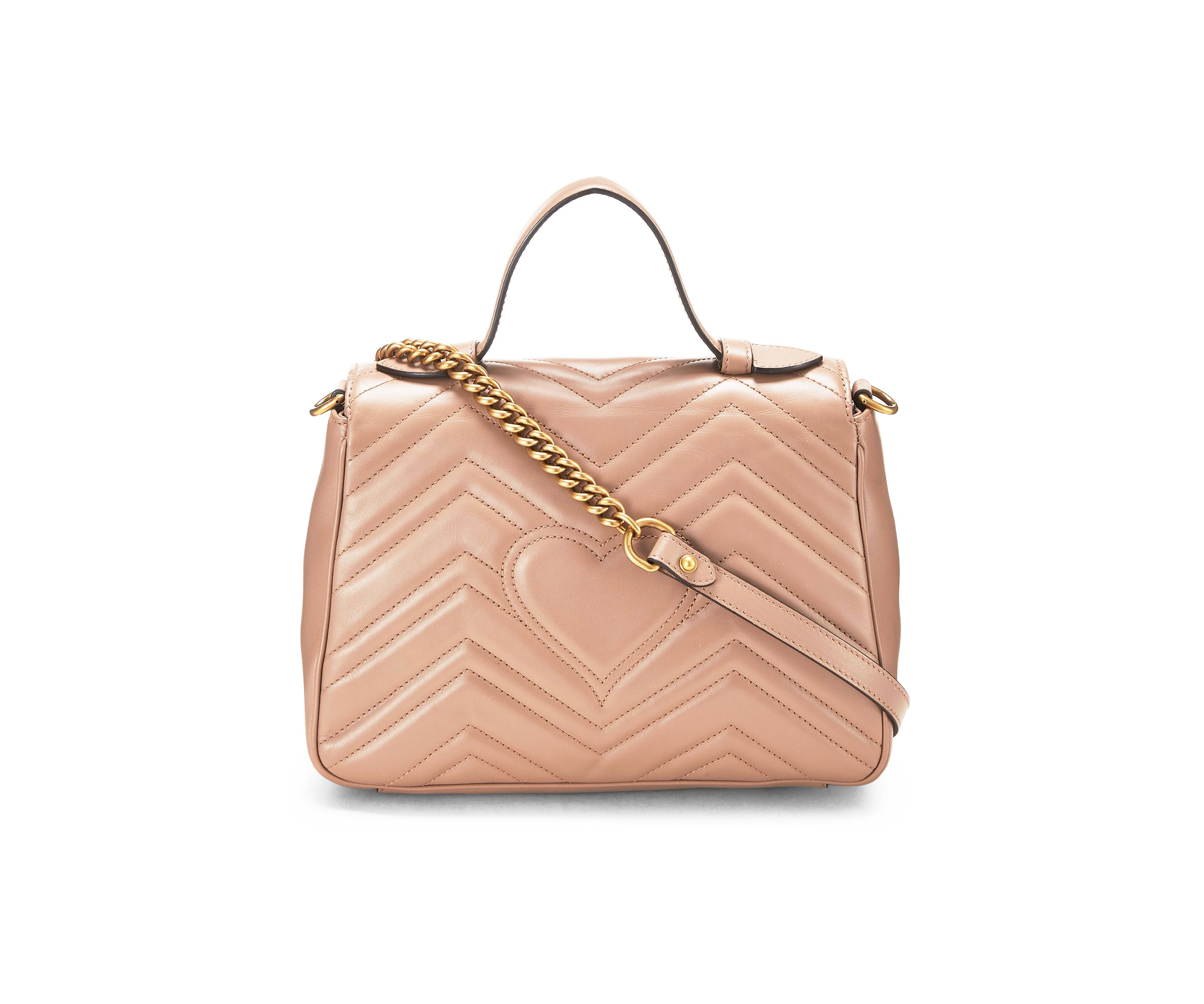 Gucci Beige Leather Shoulder Bag - FINAL SALE, NO RETURNS
