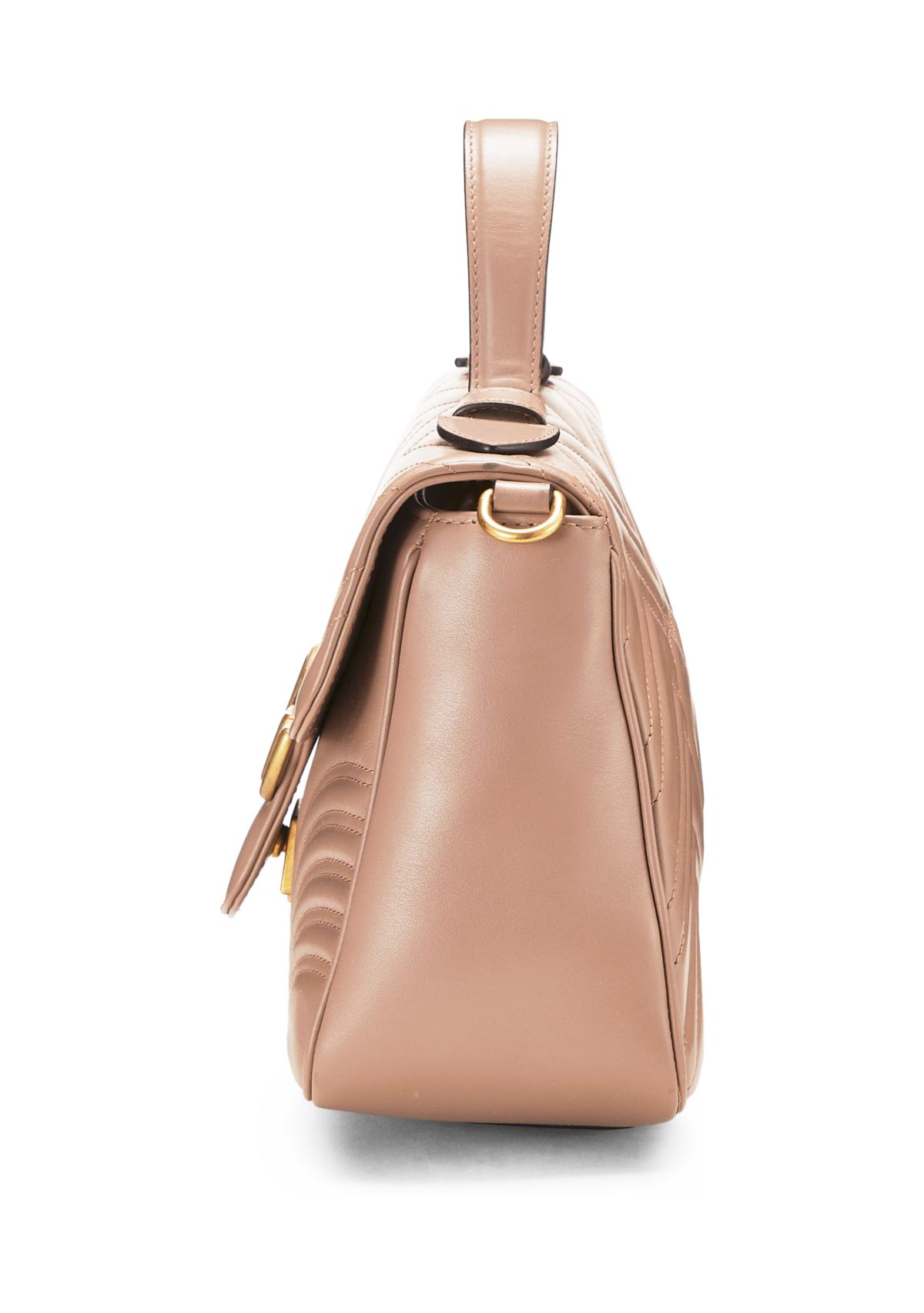 Gucci Beige Leather Shoulder Bag - FINAL SALE, NO RETURNS