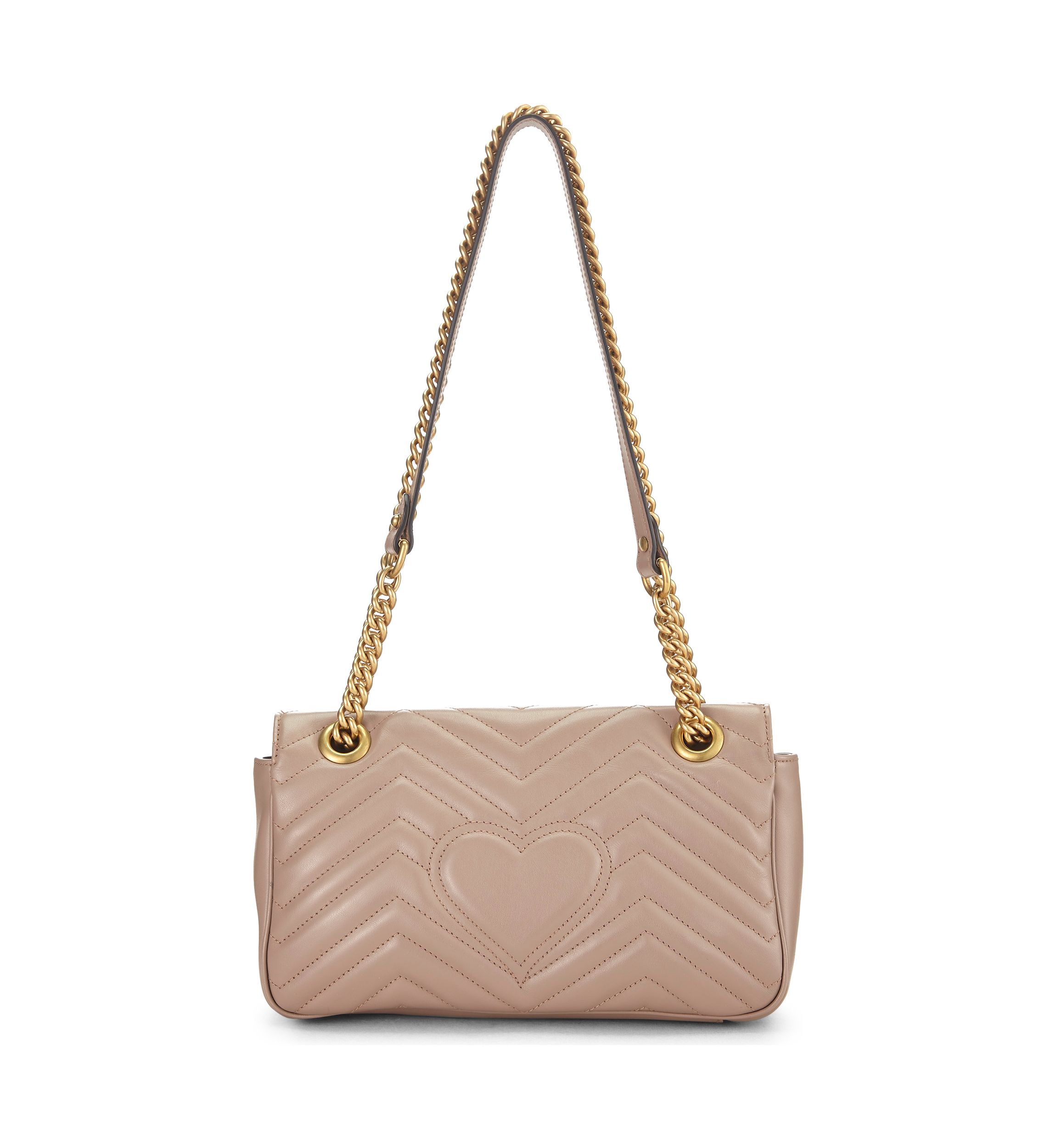 Gucci Beige Leather Shoulder Bag - FINAL SALE, NO RETURNS
