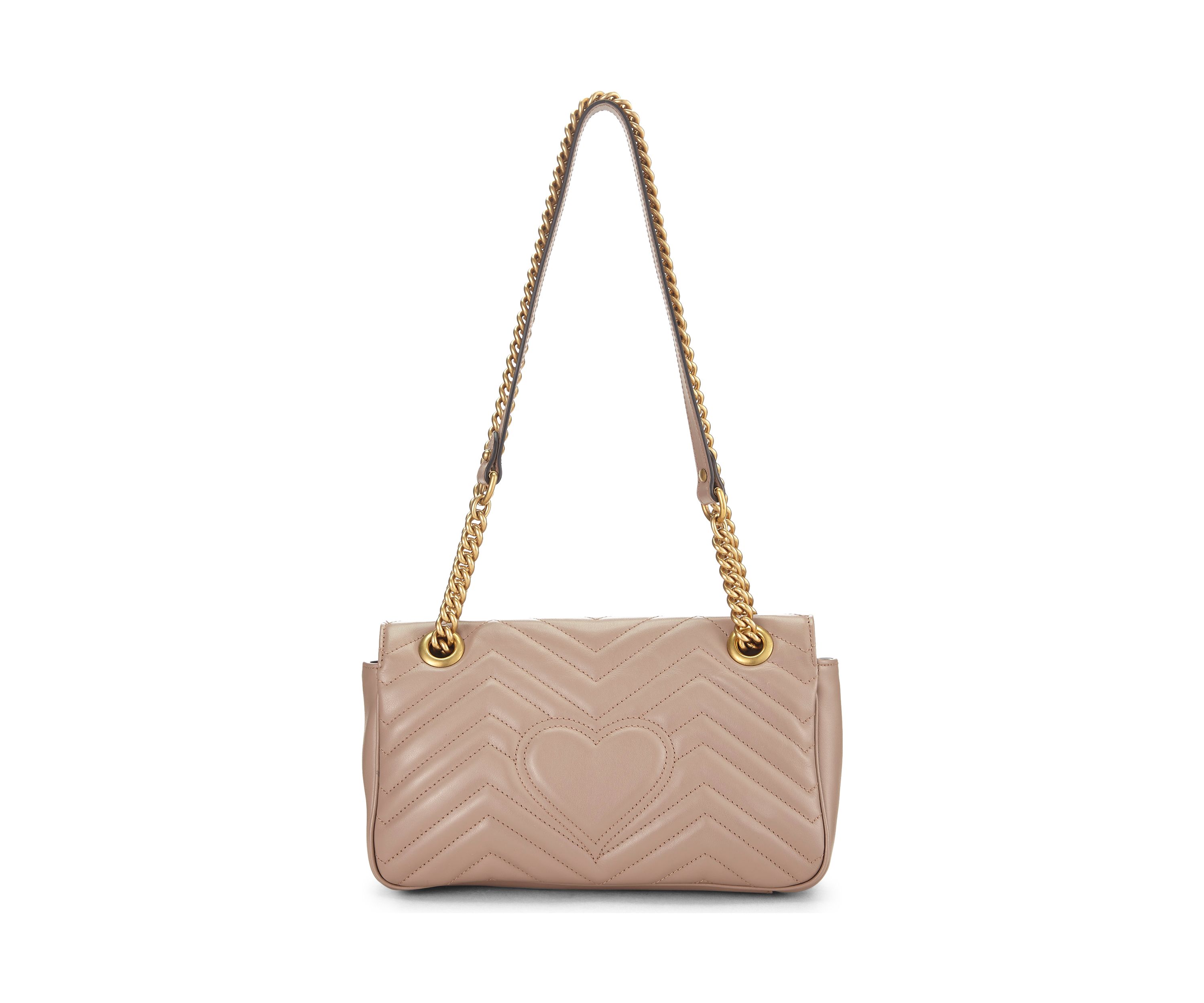 Gucci Beige Leather Shoulder Bag - FINAL SALE, NO RETURNS
