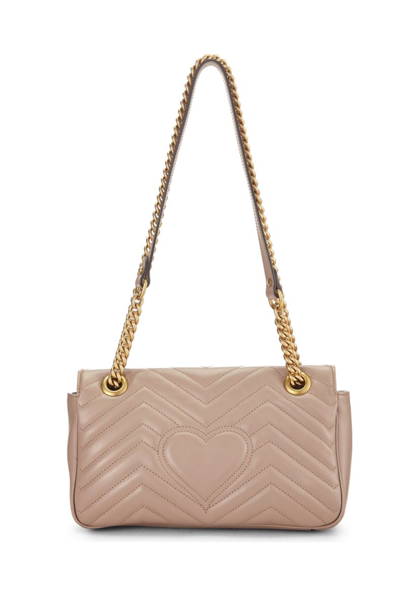 Gucci Beige Leather Shoulder Bag - FINAL SALE, NO RETURNS