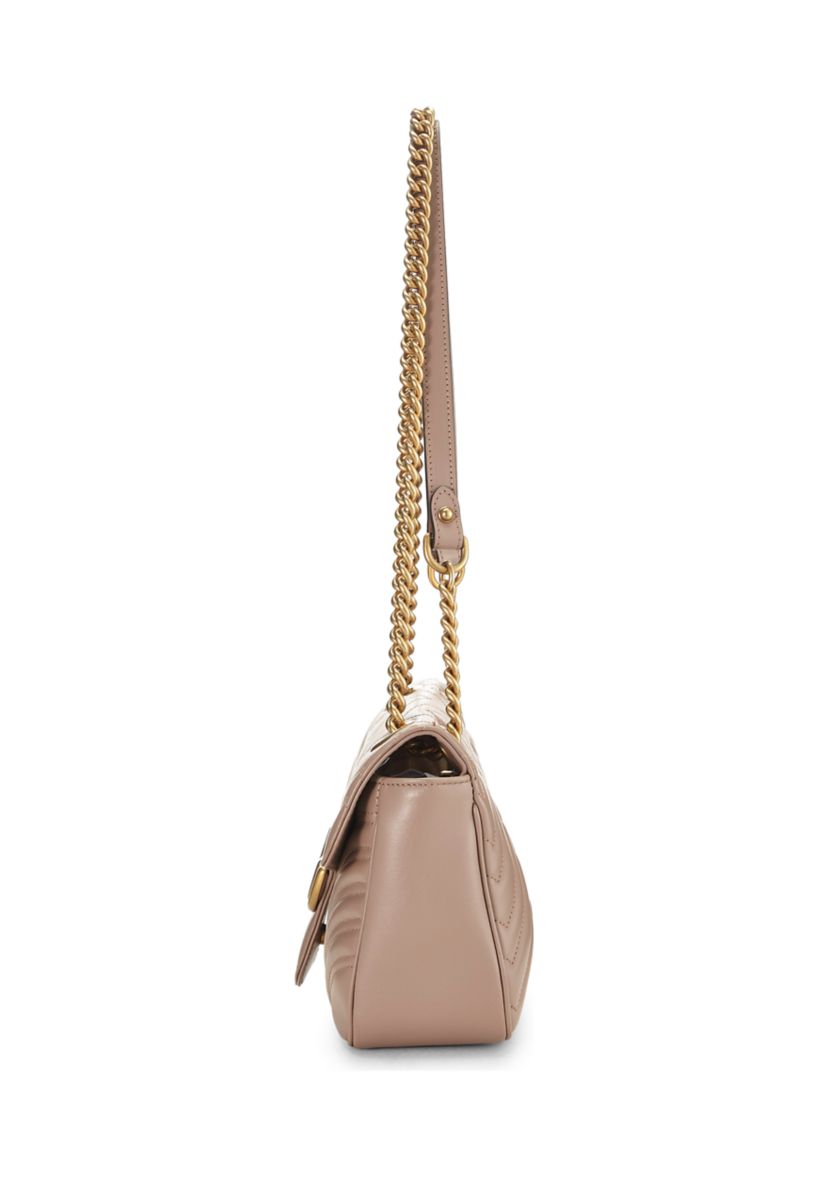 Gucci Beige Leather Shoulder Bag - FINAL SALE, NO RETURNS
