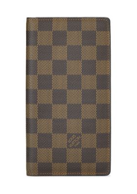 What Goes Around Comes Around Women's Louis Vuitton Damier Ebene Brazza - FINAL SALE, NO RETURNS, Brown