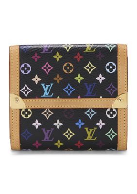 What Goes Around Comes Around Women's Takashi Murakami x Louis Vuitton Black Monogram Multicolore Elise - FINAL SALE, NO RETURNS