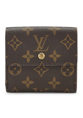What Goes Around Comes Around Women's Louis Vuitton Monogram Elise Wallet - FINAL SALE, NO RETURNS, Brown