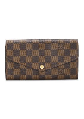 What Goes Around Comes Around Women's Louis Vuitton Sarah Wallet - FINAL SALE, NO RETURNS, Brown