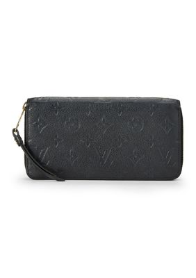 What Goes Around Comes Around Women's Louis Vuitton Empreinte Zippy Wallet - FINAL SALE, NO RETURNS, Black