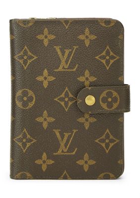 What Goes Around Comes Around Women's Louis Vuitton Monogram Small Ring Agenda Cover - FINAL SALE, NO RETURNS, Brown