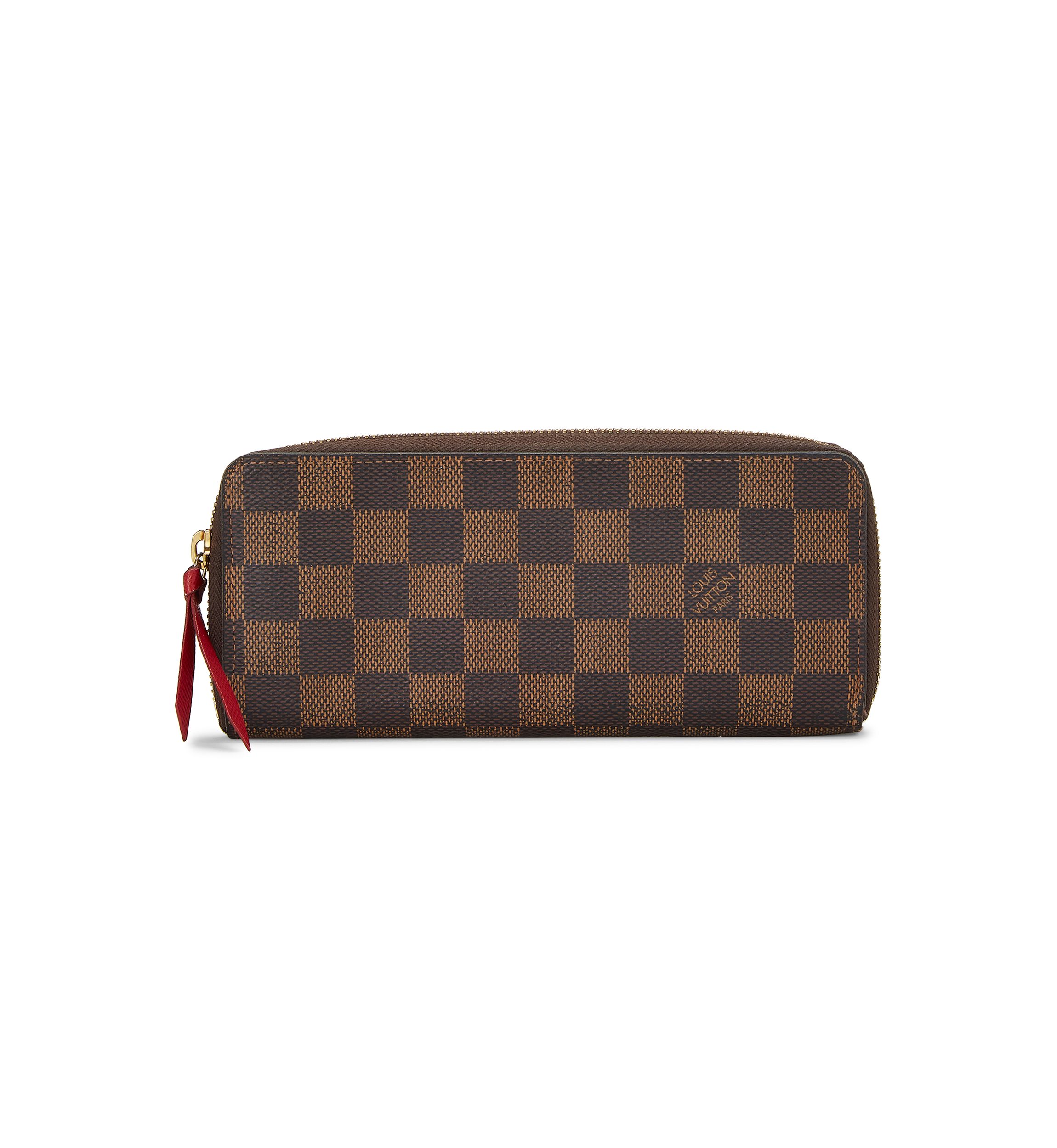 Louis Vuitton Damier Ebene Clemence Wallet - FINAL SALE, NO RETURNS
